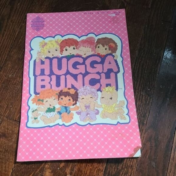 Vintage 80s Hugga Bunch Hallmark Cross Stitch Book - Picture 2 of 10